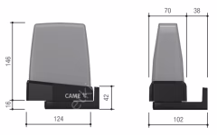 Came Krx1fxsy 806la-0030 Tepe Lambası