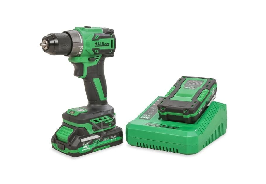 HAISPRO Profesyonel Vidalama Matkap 21 V 2.0 Ah Çift Akülü RB-DB2101