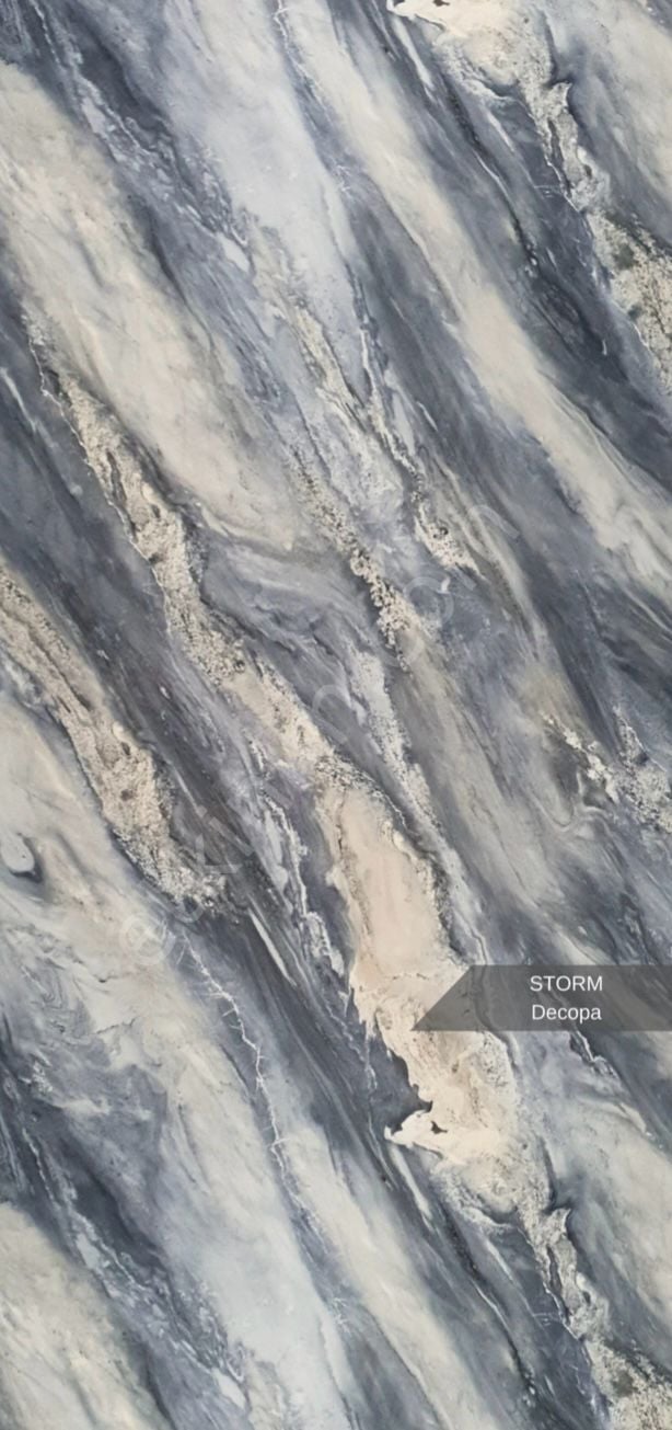 Storm Mermer Desenli Pvc Duvar Paneli 122*244cm