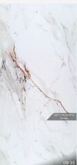 Soft Calacatta Mermer Desenli Pvc Duvar Paneli 122*244cm