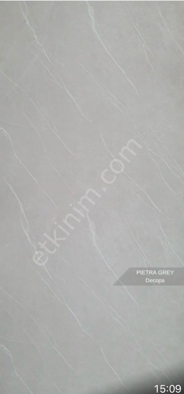 Pietra Grey Mermer Desenli Pvc Duvar Paneli 122*244cm