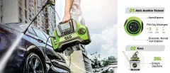 Hais 95 Bar Akülü Basınçlı Yıkama Makinesi LC301W