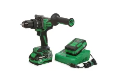 HAİS PRO Profesyonel Darbeli Matkap 21 V 4.0 Ah Çift Akülü * RB-DB2109