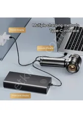 Auhma AHV-02 15000PA 3 Kademeli Vakumlu Üflemeli Araç Süpürgesi