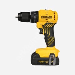 RTRMAX ŞARJLI DARBELİ MATKAP KÖMÜRSÜZ 54NM 2X2 AH. S-LİON * RTS5012