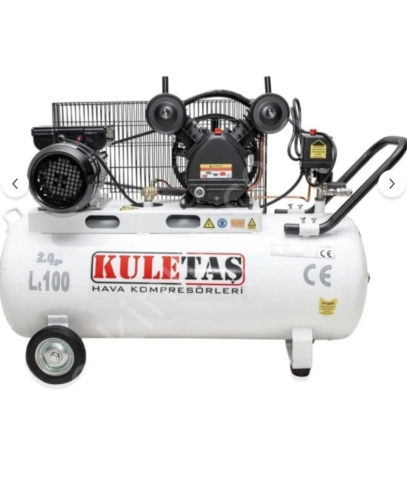 KULETAŞ 100 LT HAVA KOMPRESÖR 2HP 8 BAR