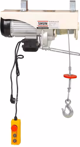 Shun Elektrikli Vinç 400-800 Kg Bakır Sargı