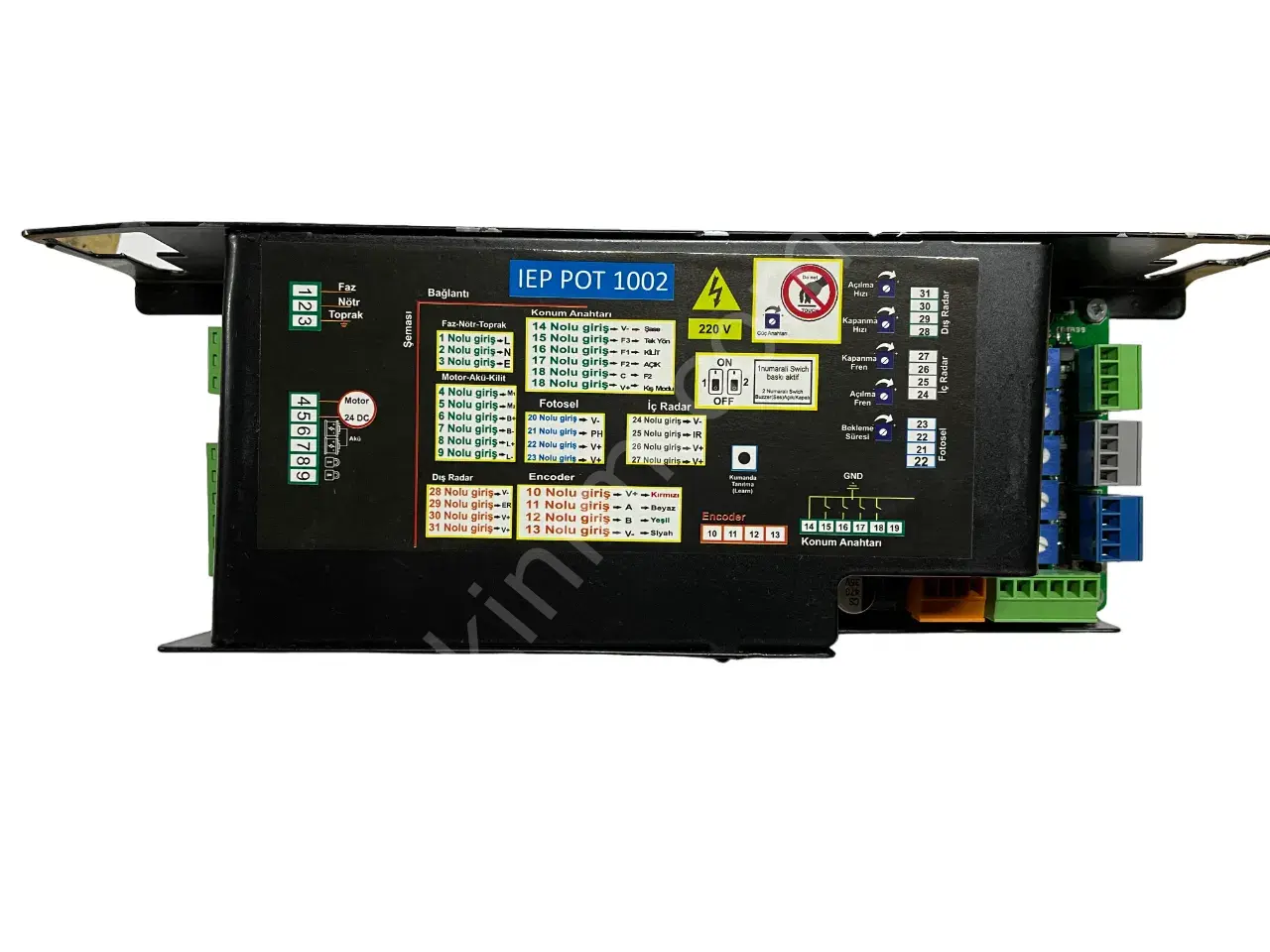 IEP 1002© Fotoselli Kapı Kontrol Kartı (ANAKART)