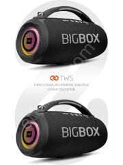 Powerway Bigbox 40 W Çift Bass Led Işıklı Bluetooth Hoparlör