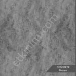 Concrete Mermer Desenli Pvc Duvar Paneli 122*244cm