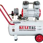 KULETAŞ 50 LT SESSİZ HAVA KOMPRESÖRÜ 1,5HP 8 BAR 220W
