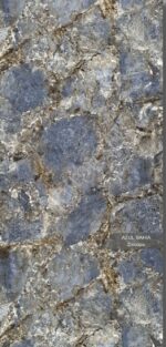 Azul Bahia Mermer Desenli Pvc Duvar Paneli 122*244cm - Görsel 2