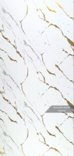 Golden Wave Mermer Desenli Pvc Duvar Paneli 122*244cm