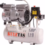 KULETAŞ 9 LT SESSİZ HAVA KOMPRESÖRÜ 1HP 8 BAR 220W.