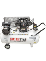 KULETAŞ 100 LT HAVA KOMPRESÖR 2HP 8 BAR - Görsel 2