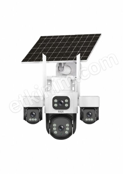 INOX X14 eSIM Solar Kamera 4G SIM kartlı güneş enerjili güvenlik kamerası